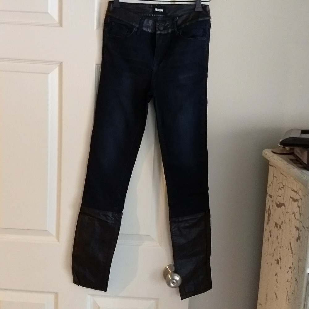 Hudson Girls 16 - 24" waist Skinny/Jegging Pleathe